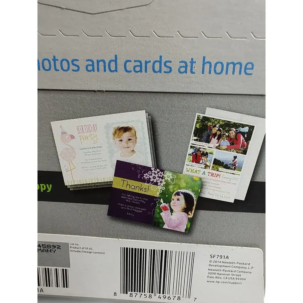 HP Photo Card KIT Glossy Photo Paper & Envelopes For all Ink Jet Printers